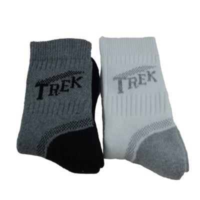 Bavlněné froté ponožky TREK šedé
